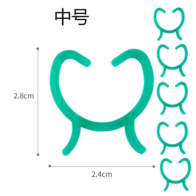 50/100 Adet Bahçe Bitki Tutucu Kafes Klipsleri Asma Sebze Yeni Domates Yetiştirme Dik Bahçe Bitki Standı Aracı