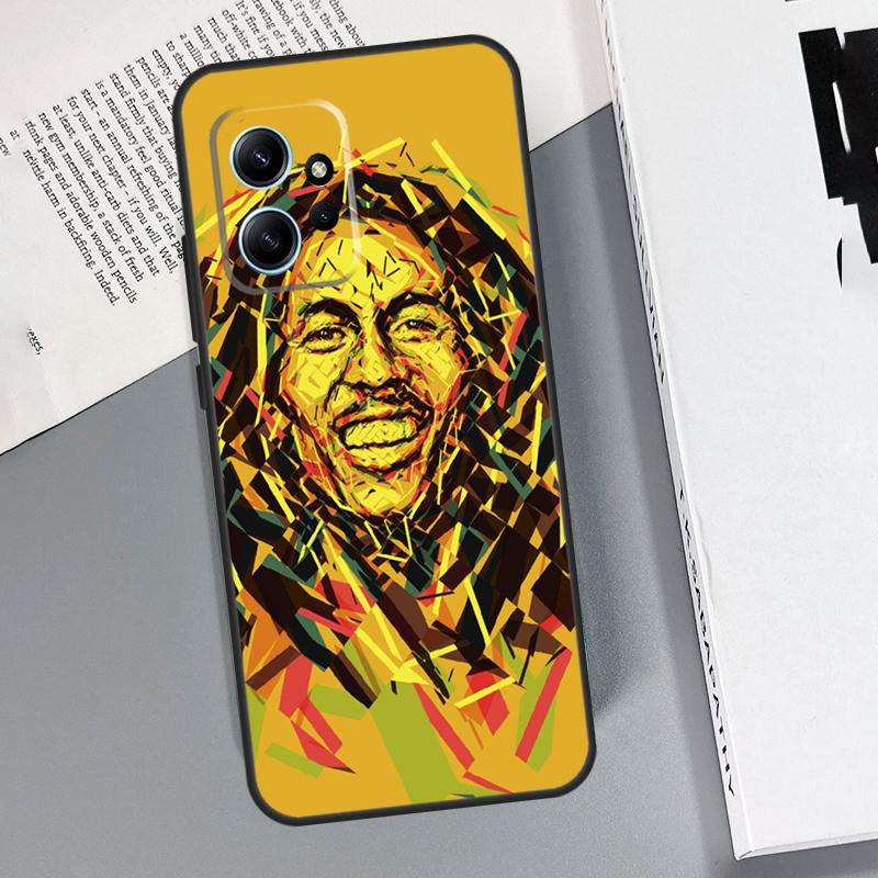 Bob Marley Quotes Rasta Reggae Case For Xiaomi Redmi Note 12 11 10 9 8 Pro 11S 10S 9S 12S Redmi 12 9C 10C 12C Back Cover