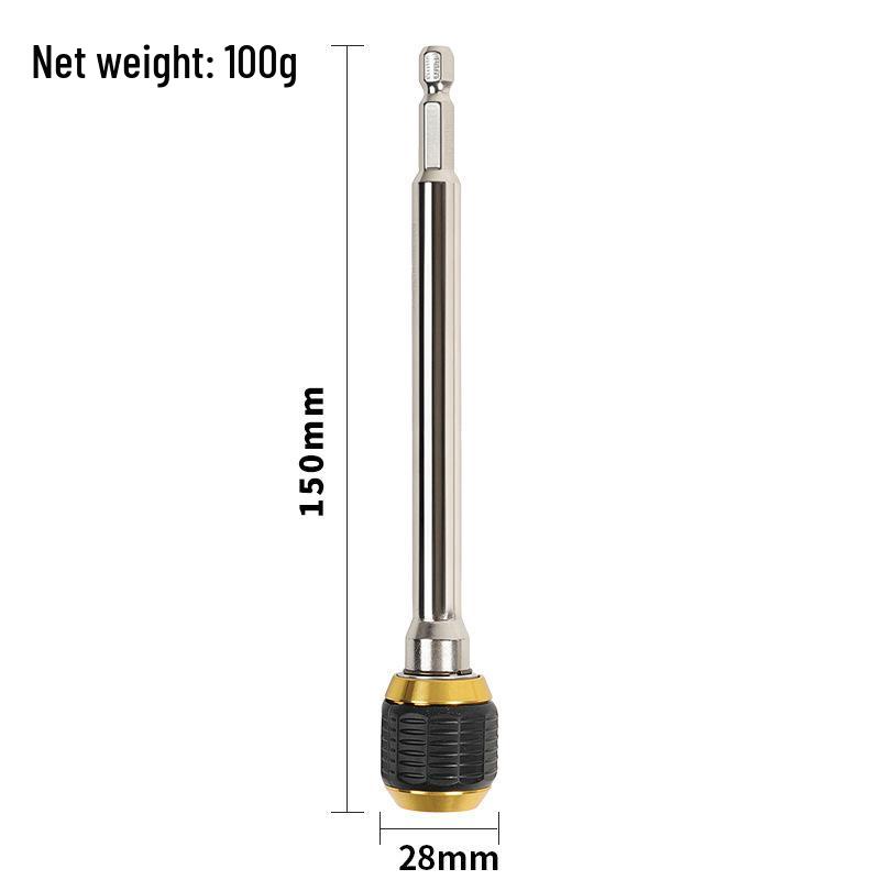 Hexagonal Quick-Release Self-Locking Extension Rod for Electric Drill Screwdrivers