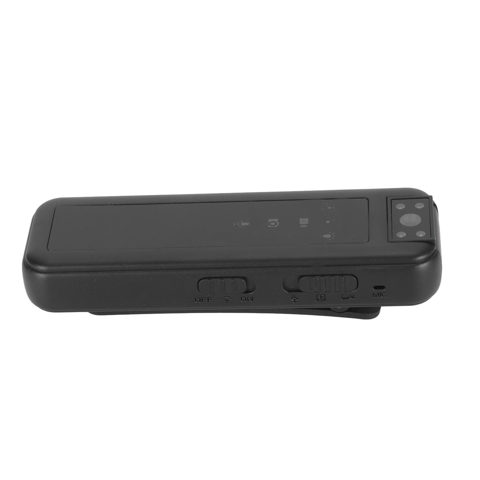 

Portable Video Recorder HD 1080P Clip On Infrared Video Recorder Law Enforcement Recorder for Home