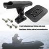 Adjustable 360 Rotating Fishing Rod Holder Fishing Fixers Mount Brackets Rod Stabilizers for Rivers NonSlip Fishing Base