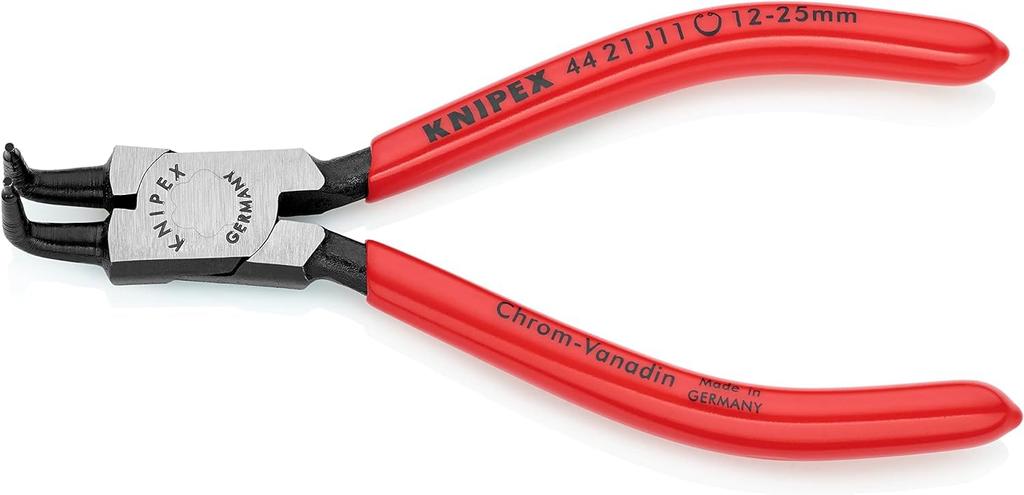 KNIPEX Snap Ring Curved 4421-J11 Pliers, (SB)