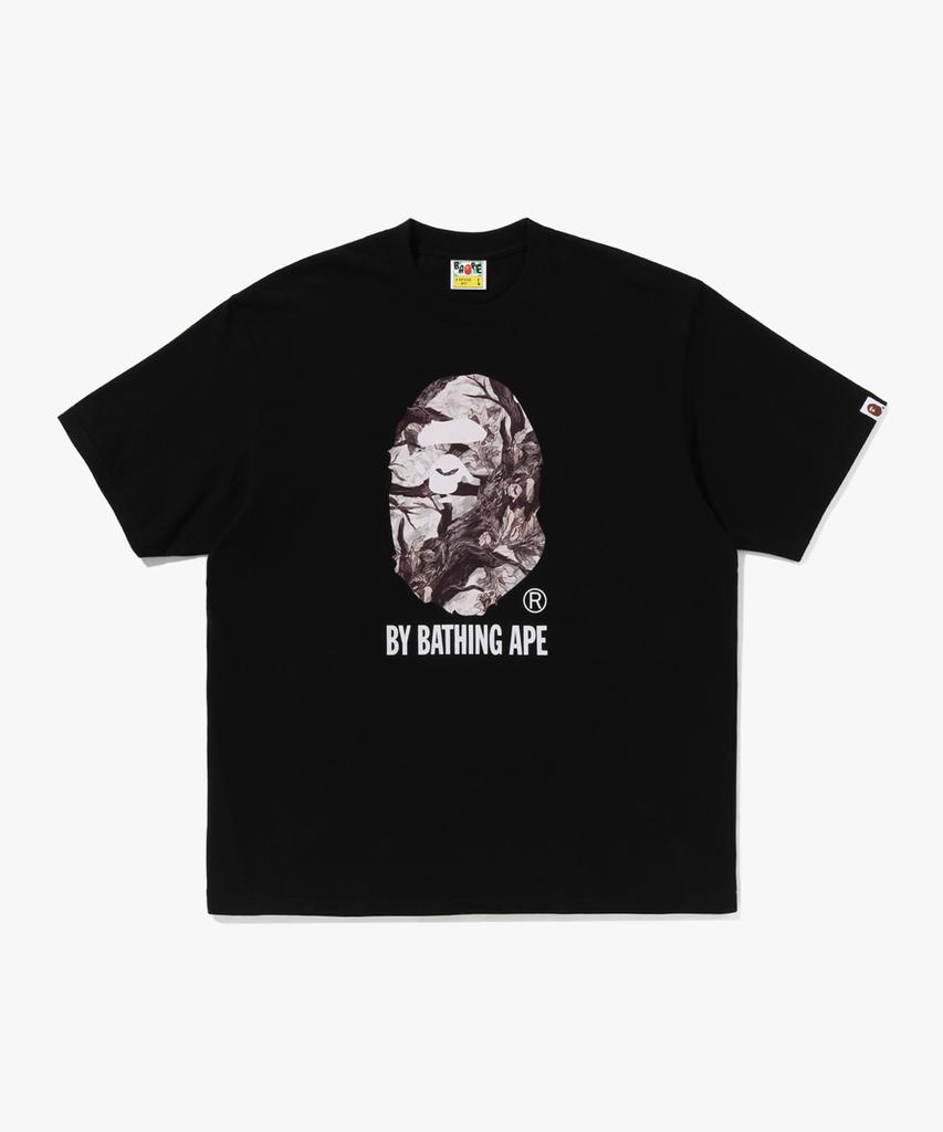 Beipeu Tree Edge Camo By Bathing Ape Relaxed Fit T-Shirt (M) Black