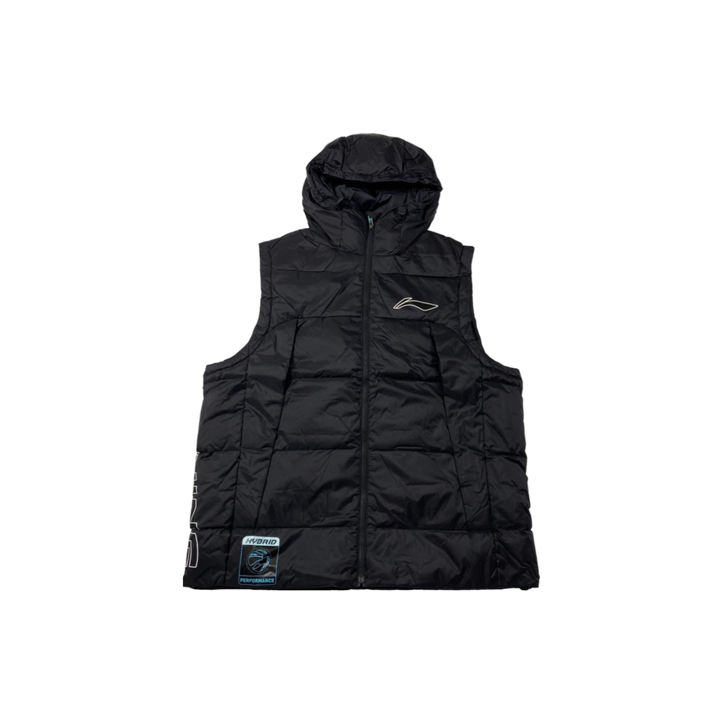 Li Ning Professional Basketball Collection Sports Down Vest Men s Black AMRR051-1 L