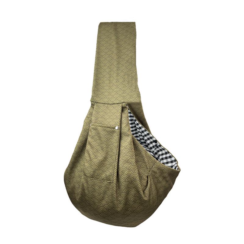 

Japanese-Style Portable Cat Carrier: Large Capacity Crossbody Bag