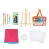 27Pcs Kids Paint Set Washable Assorted Colors Waterproof Smock Acrylic Painting Supplies for Children Family Education
