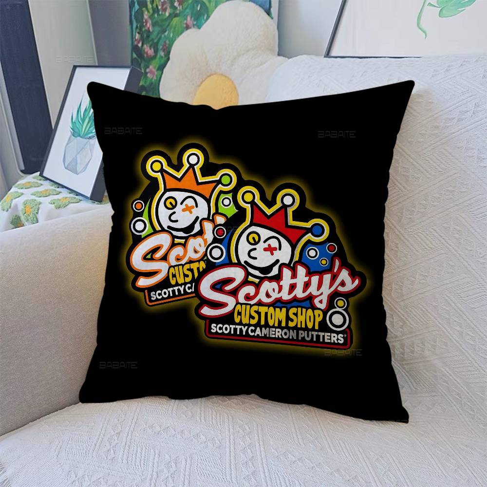 S-Scotty Logo C-Cameron Cushion Cover Pillow Cover Decor Pillowcase Printed Cushion Case For Couch
