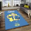 1pc NUKA-BOMBS Fallout1 Design Area Rug - Non-Slip, Soft & Cozy Floor Mat for Living Room, Bedroom, Office - Indoor/Outdoor Decorative Carpet