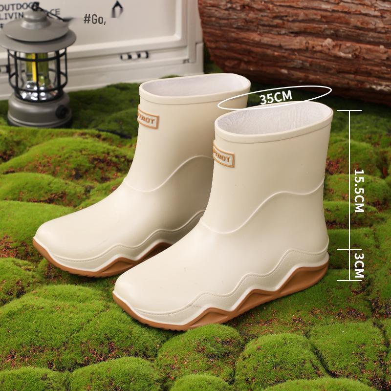 

Men s Waterproof Non-Slip Boots with Fleece Lining for Outdoor Activities Size 42