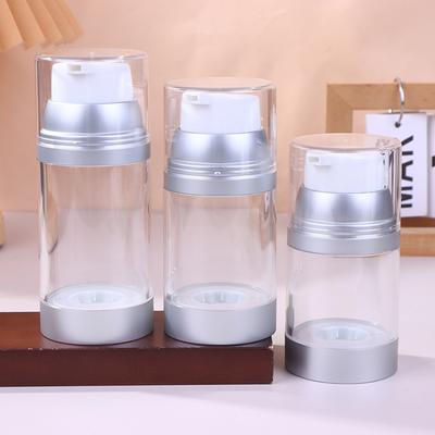 100/120/150Ml Press-On Empty Airless Pump Jar Refillable Cream Lotion Vacuum Bottle Portable Travel Container Sub-Bottle