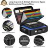 Hard-Shell Design Fireproof File Box Water Resistant Portable Safe Case  Certificate Storage