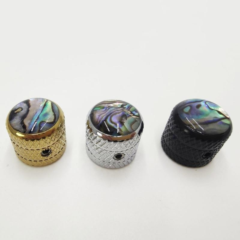Pack of 2 Standard Guitar Knobs Potentiometer Caps Suitable for Various Models Features Tool Frees Quick Installation