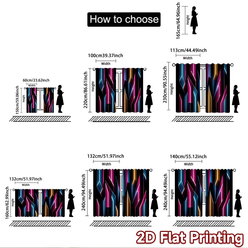 2D flat Photography Backdrop Background cloth Geometric Lines 100% Polyester Festive Wall Decor Perfect for Holiday family