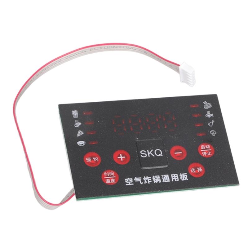 Easy installation Air Frying Control Board Precise Temperatures Regulation Energy Efficient Plastic Component