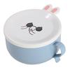 Lunch Box Double-layered Reusable Stainless Steel Portable Daily Use Rice Noodle Bowl Kitchen Supplies