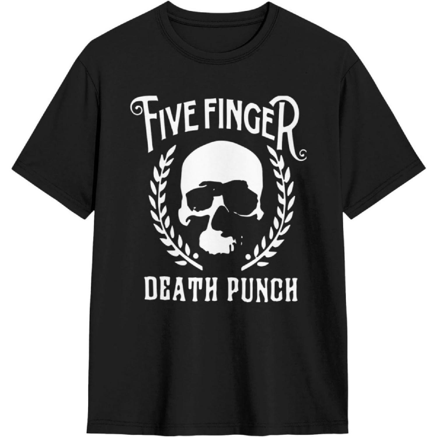 

Short Sleeve T-Shirt Five Finger Death Punch 5FDP T-Shirts for Men and Women Running Shirts Workout Shirt(2) XXXXXL різнокольоровий