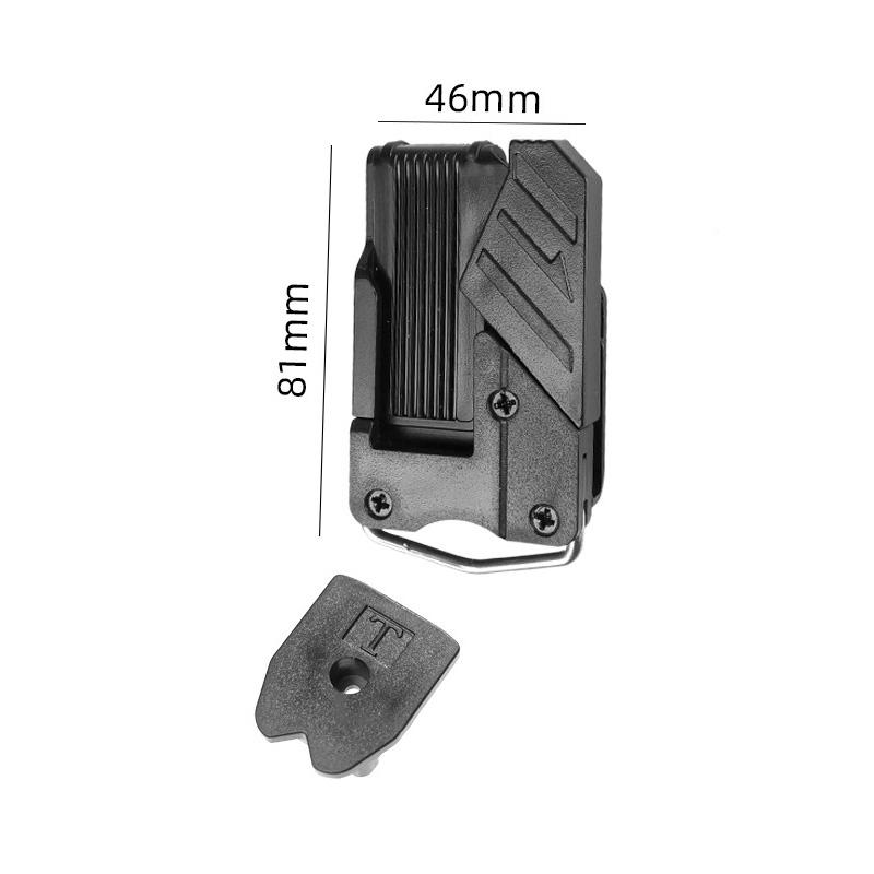 Quick Release Tape Measure Storage Buckle Hammer Wrench Electric Tool Belt Organizer Hook Universal Hook Belt Holder Clip Tools