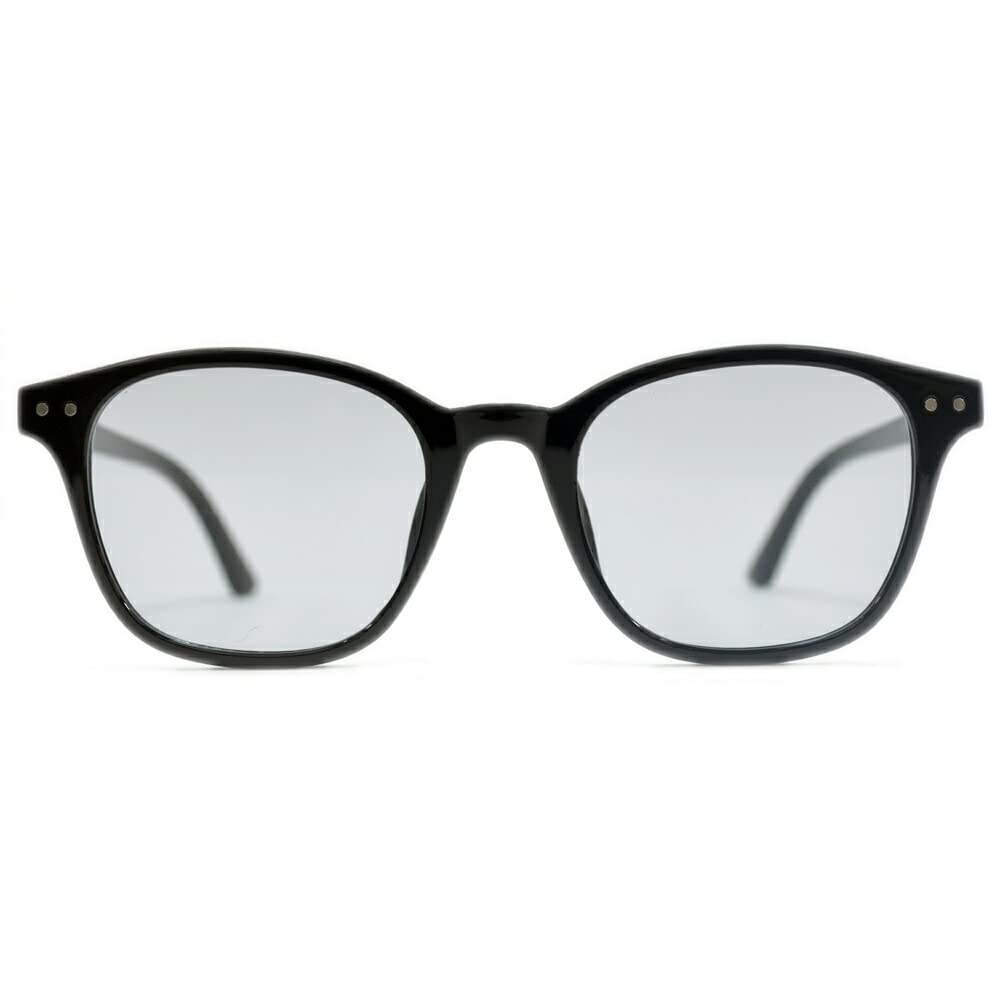 [MERRY PLEASURE] Sunglasses, Fashion Glasses, Men's & Women's, Wellington Style, Light Colored Lenses, Black, Smoke, Demi Brown, Gray, Beige, Blue,