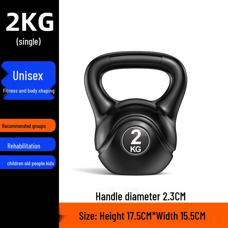 

Унісекс гирі 2 кг-20 кг для йоги, присідань та фітнес-тренувань Fitness Kettlebell / Unisex