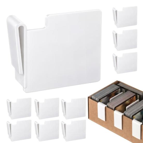 Mini Card Box Divider Trading Card Box Divider Card Collection Organizer Divider for Gaming Baseball Cards Storage