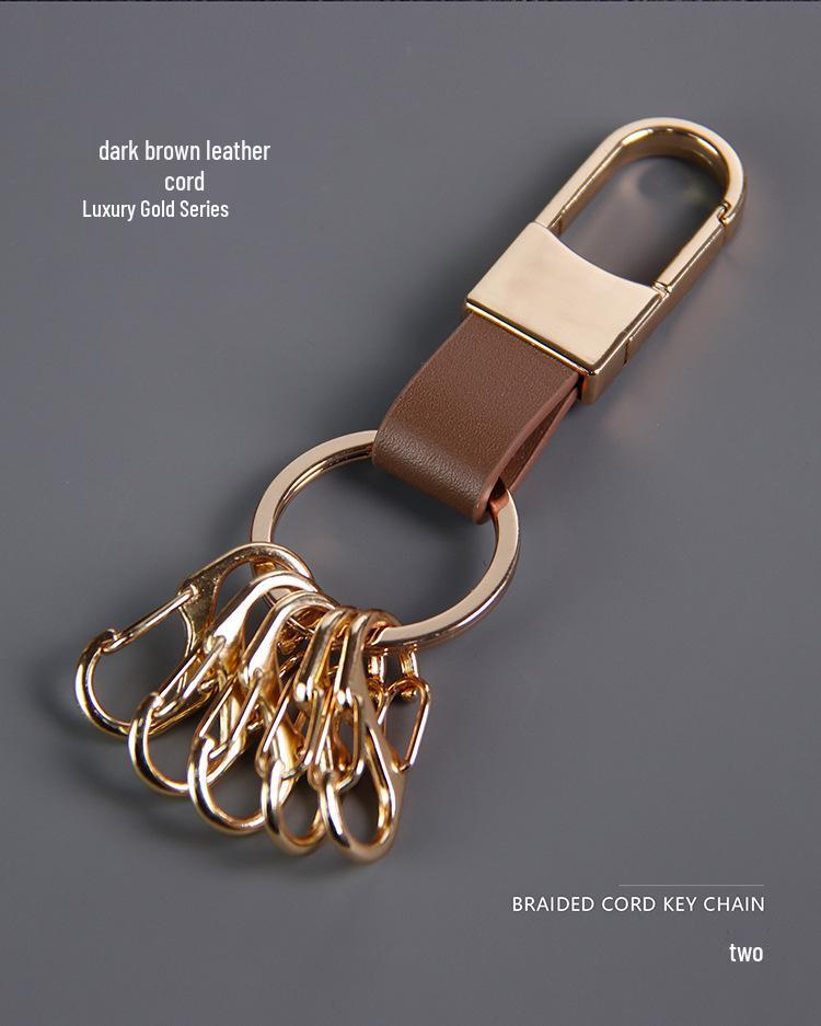 Минималистичный мужской металлический брелок: Пряжка  Восьмерка , Быстросъемная, Для ношения на поясе, Практичная, Для DIY.