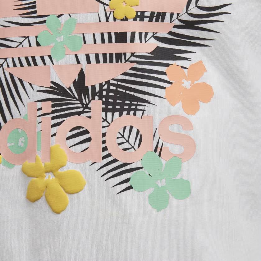 adidas Originals T Shirt White Children Aged 3 7 Years Old FM4942