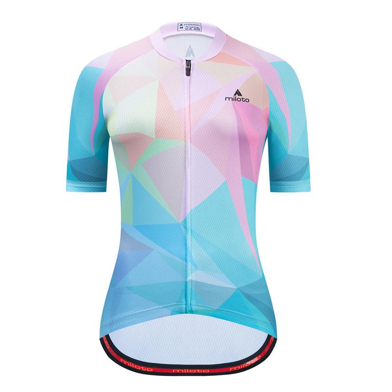 Sneldrogende Fietsshirt Set voor Dames, Korte Mouw, Dames Fietskleding, Vrijetijds Fietskleding, MTB Kleding, 2026 Zomer Ademend Fietspak Set