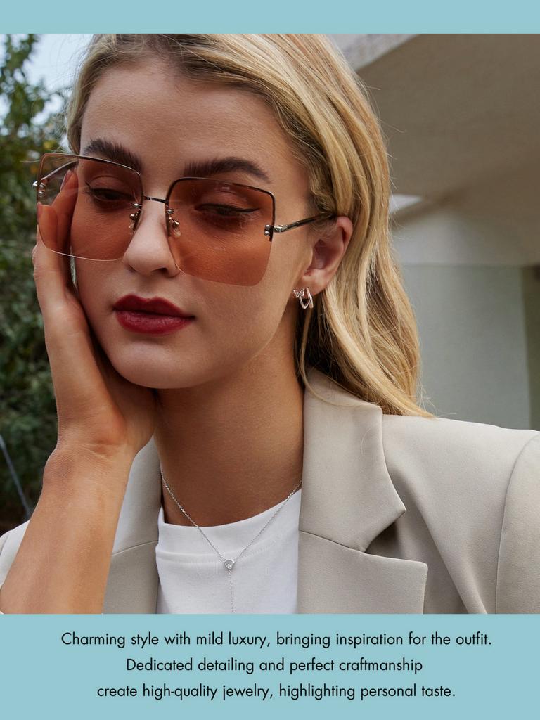 WOSTU 925 Sterling Silber Schmetterling Creolen Mode Abendaccessoires Creolen für Damen Mädchen Feiner Schmuck