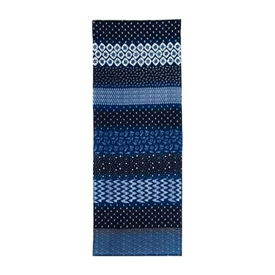 Kamawanu Tenugui Towel (Traditional/Lucky Charm Pattern - Scenic Patchwork) Product ID 6128040 | Made with Sori Fabric, 33cm X 90cm, 100% Cotton,