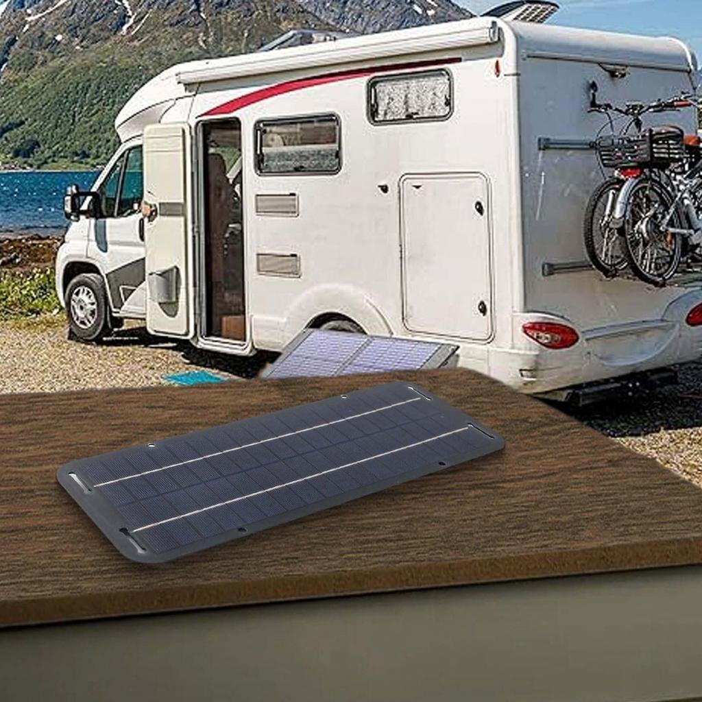 30W Solar Panel Charger for Recreational Vehicles and Boats