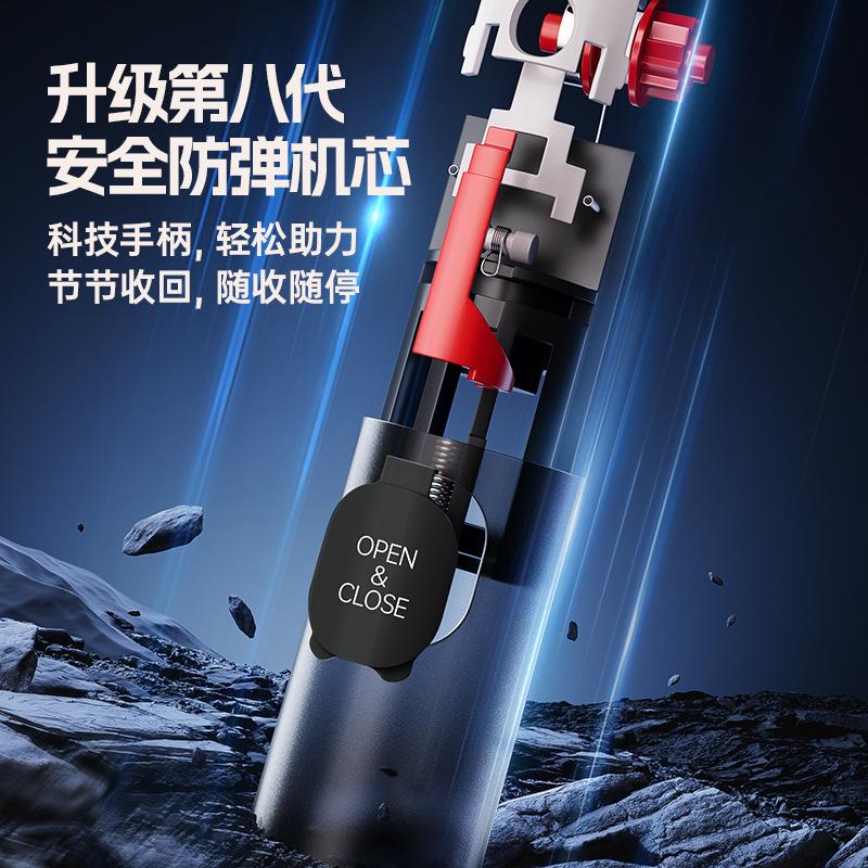 Umbrella automatic harvesting umbrella rainstorm special umbrella large super large sunny and rainy vinyl folding umbrella