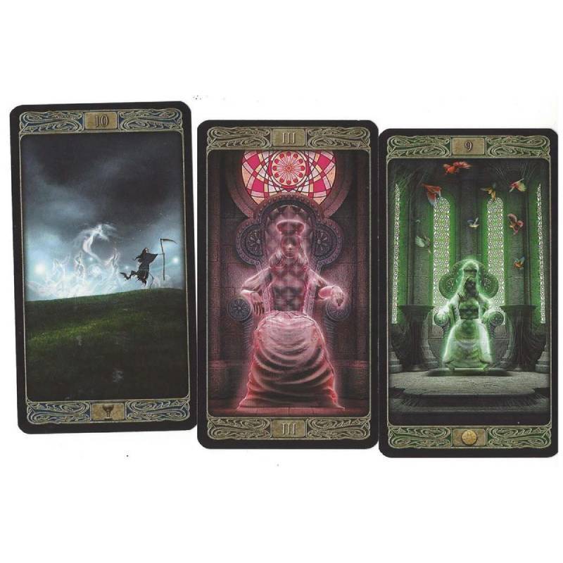 Carte Tarocchi Fantasma Edizione da Collezione Con Elegante Confezione Per lo Sviluppo Emotivo e Intellettuale