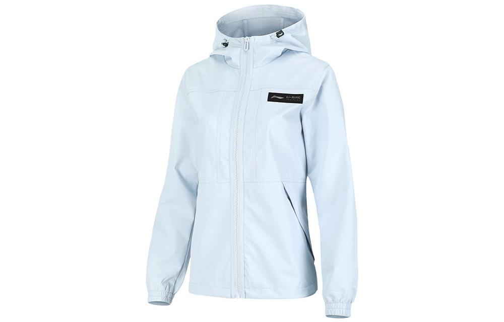 Li Ning Fitness Series Jacket Women s Light Bright Blue AFDR832-4 XL