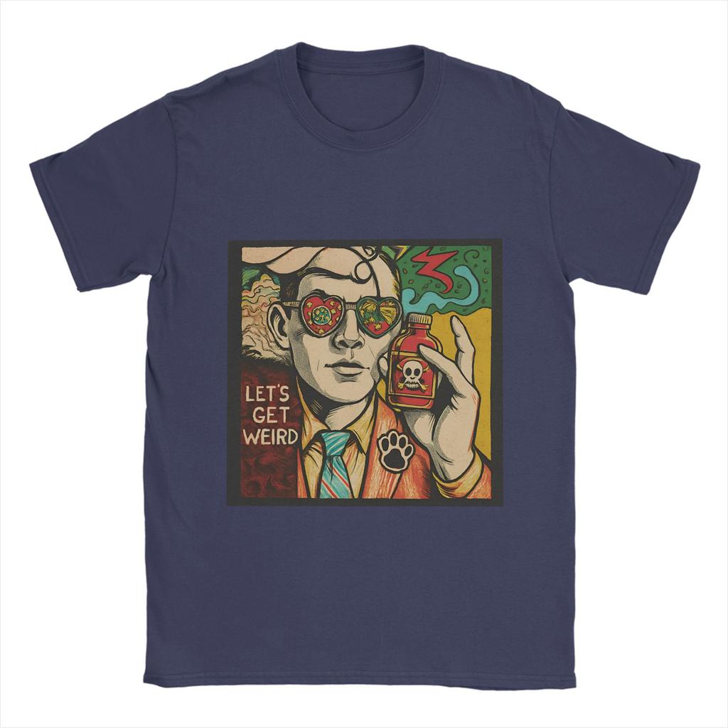 Fear and Loathing in Las Vegas T Shirt Summer Pure T Shirts For Men's Hip Hop Casual Tee Shirt Short-Sleeved Streetwear Tops