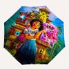 1pc Encanto Automatic Opening and Closing Umbrella, Lightweight 3-Fold, With Cute Cartoon Characters, Suitable for Home, Outdoor and Daily U