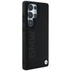 BMW Leather Big Wordmark Case for Samsung Galaxy S25 Ultra Black