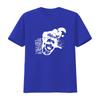 THE BLOOD BROTHERS Scratch Face Hardcore Post Band Print T Shirt for Men Vintage Washed Top For Everyday Wear Stretched