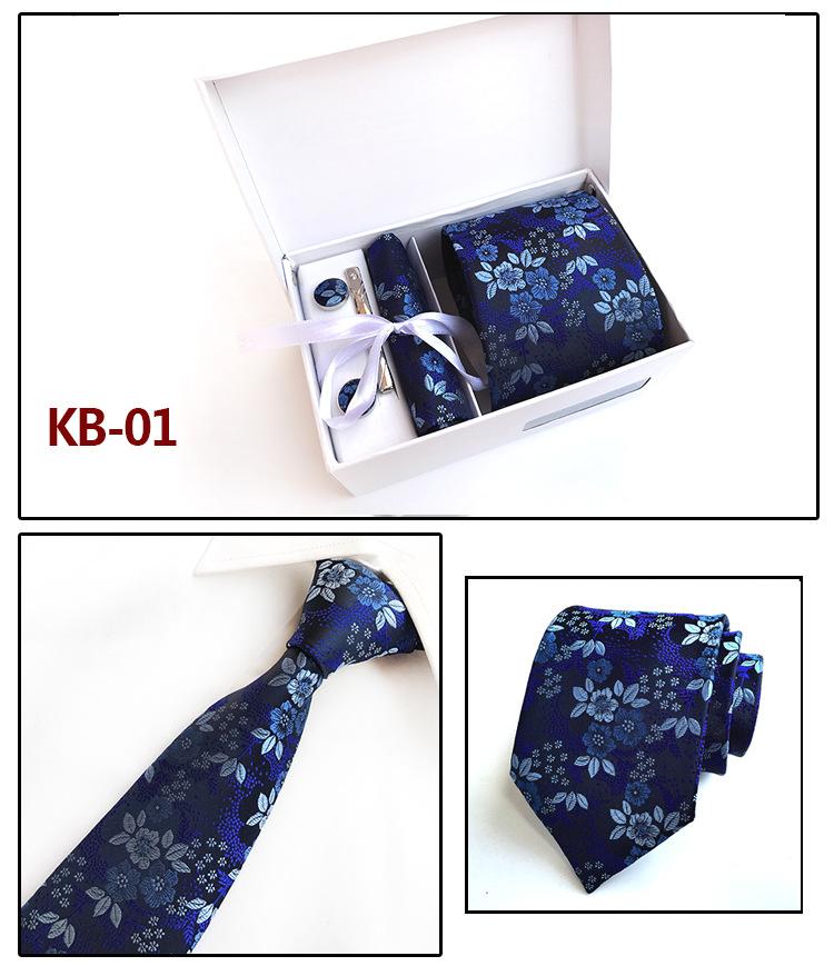 Men S Tie Gift Box 6-Piece Set Group Tie Business Dress Gift Tie