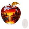 Hot Selling Cartoon Patterns, Crystal Apple Shapes, Creative Designs, Home Living Room Desktop Ornaments, Decorations, Gift Giving Parties