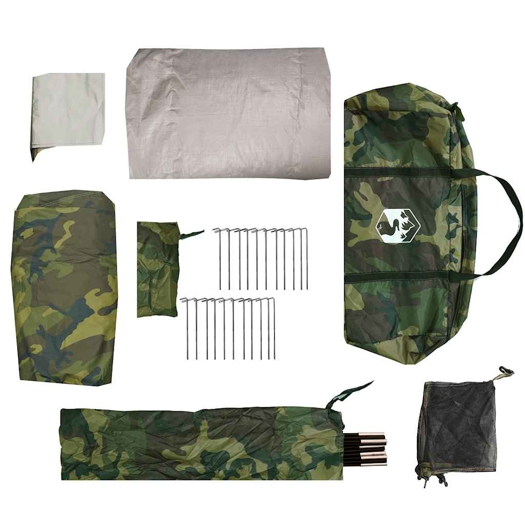 Shower Tent for 2 Persons Camouflage Pattern Waterproof