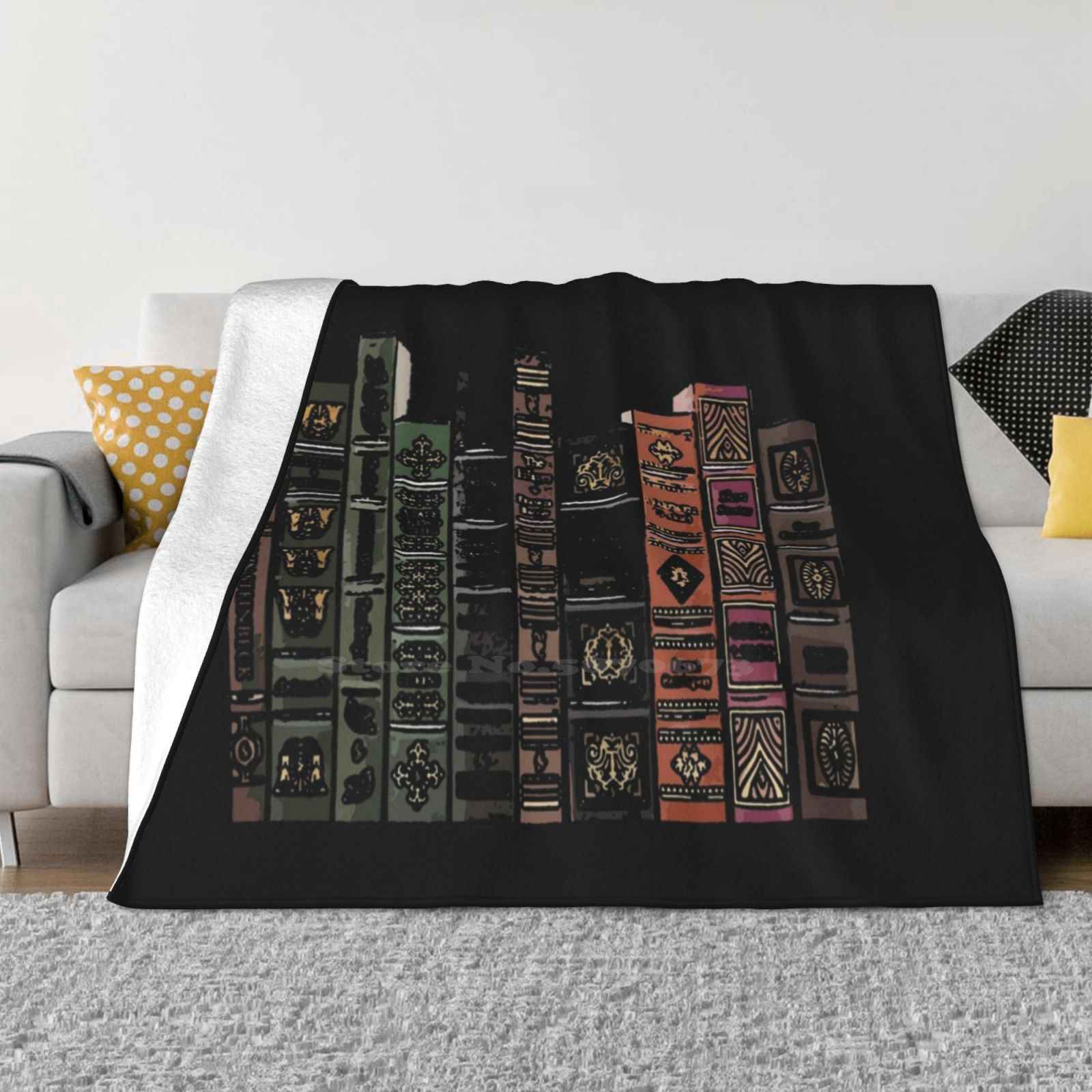 

Stack Of Books 14 Top Quality Comfortable Bed Sofa Soft Blanket Stack Of Books Book Stack Bookstack Reads Readers Reading 30x40in