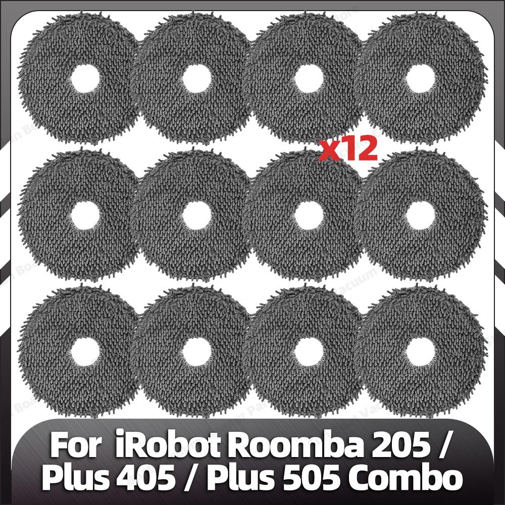 Συμβατό για iRobot Roomba 205 / Plus 405 / Plus 505 Combo Ανταλλακτικό Κύρια Πλαϊνή Βούρτσα Φίλτρο HEPA Πανάκια Σφουγγαρίσματος Ανταλλακτικά Σακούλας Σκόνης