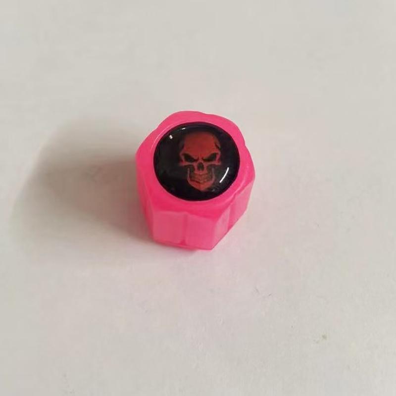 Luminous Valve Stem Caps for Car Tires Integrated Self-luminous Valve Core Covers for Motorcycles Electric Vehicles and Bicycles for Night Use 4pcs