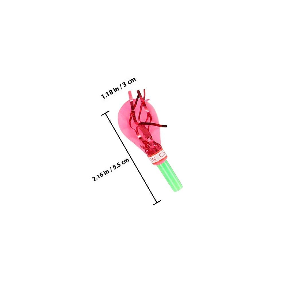 

100Pcs Party Whistle Balloons for Birthday Celebration Carnival Prizes Blowout Horns Noise Makers Party Blowers Fun Festive other