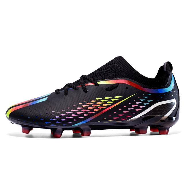 Chaussures de Football originales pour hommes, baskets d'extérieur en gazon artificiel pour enfants, crampons de Football