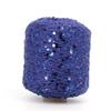 Hand-Knitted Bright Cotton Yarn with Sequins, 3MM+6MM, Combed and Fancy