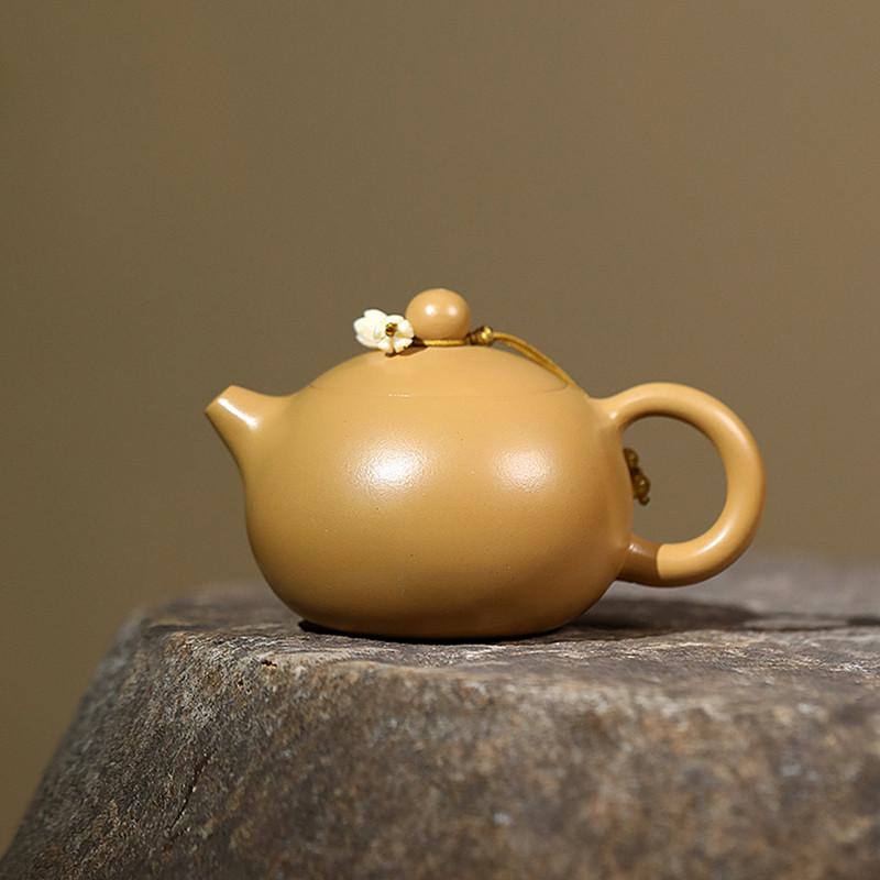 

Chinese Yixing Small Capacity Purple Clay Teapot Tradition Handmade Xishi Tea Pot Beauty Tea Infuser Kettle Zisha Teaware 110ml
