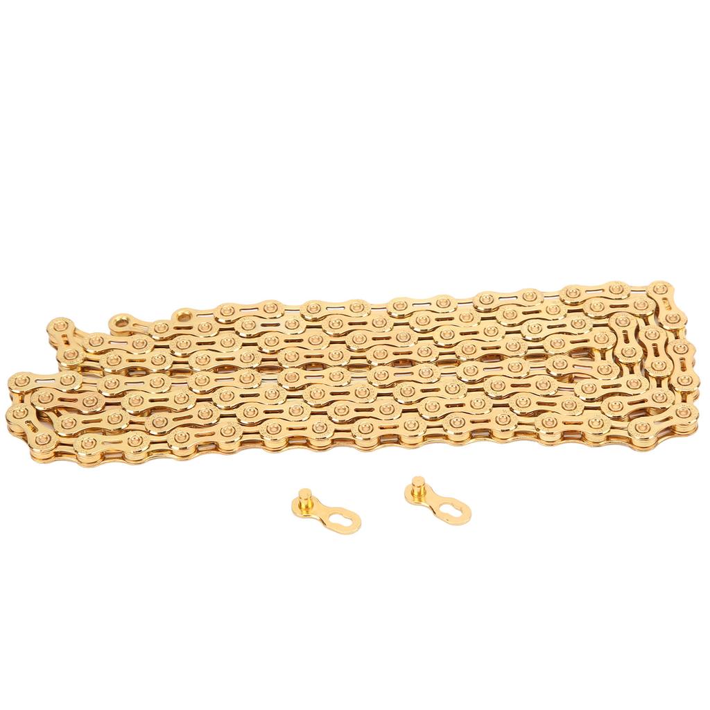 VG Sports Mountainbike 11-fach Kette 116 Glieder 12inx11128in Fahrradkette Gold