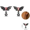Ladies Sweet 925 Silver Ocean Star Flower Butterfly Design Trendy Earrings Birthday Commemoration Day Fine Sweetheart Jewelry