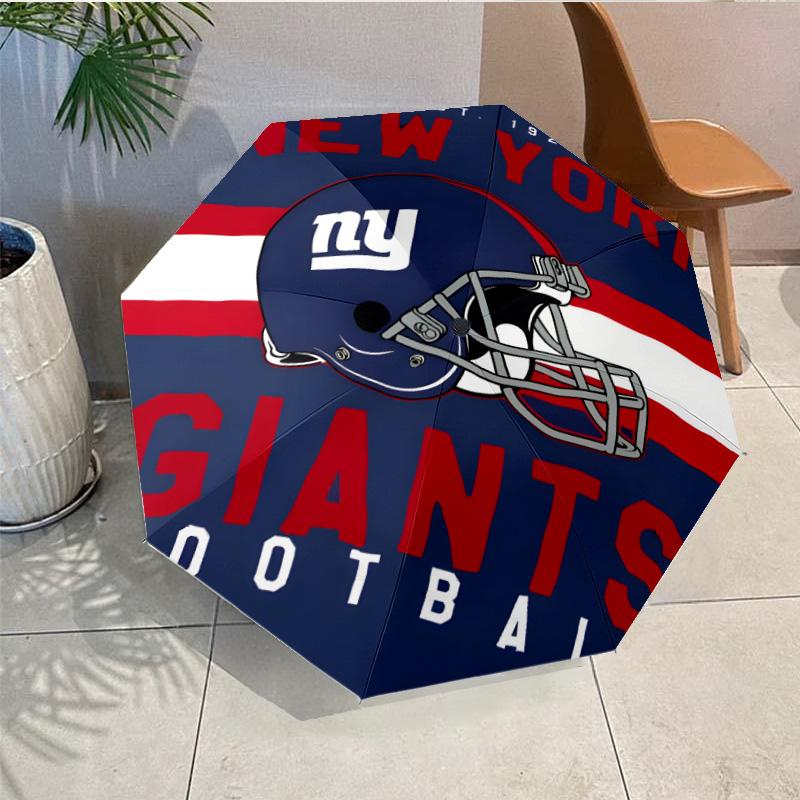 New York Giants Helmet Umbrella - Automatic Open/Close, Compact 8-Rib Lightweight Umbrella Essential for outdoorPicnic Accessory Fan Gifts